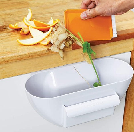 KitchenArt Scrap Trap with Brush by Kitchen Niche