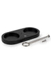 Peugeot Linea Mill Tray with Handle – Matte Black Bamboo