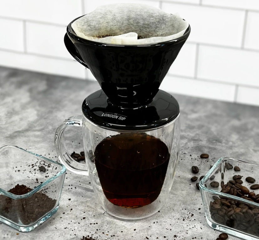 London Sip Ceramic Coffee Dripper 1-4 Cup by Kitchen Niche