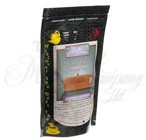 Metropolitan Tea Company Loose Long Island Strawberry Green Tea by Kitchen Niche