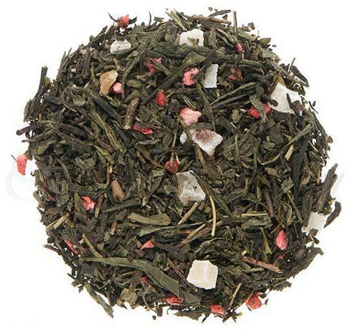 Metropolitan Tea Company Loose Long Island Strawberry Green Tea by Kitchen Niche