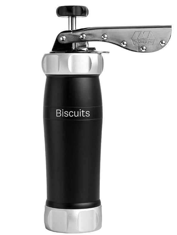 Marcato Black Biscuit Machine Cookie Press by Kitchen Niche