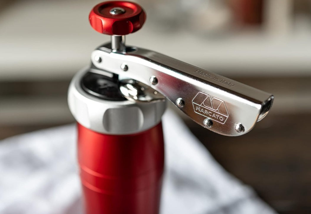 Marcato Red Biscuit Machine Cookie Press by Kitchen Niche