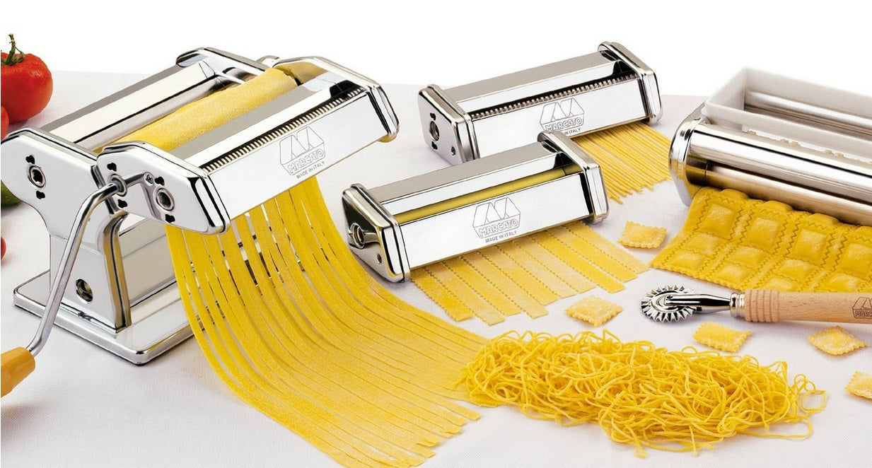 Marcato Atlas 150 Multipast Pasta Machine & Ravioli Set by Kitchen Niche