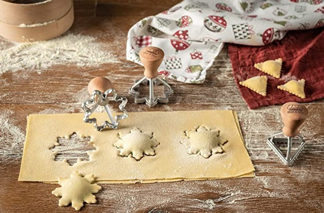 Marcato Flower Ravioli Stamp Cutter 70mm / 2.75" by Kitchen Niche