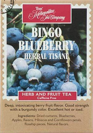 Metropolitan Tea Company Bingo Blueberry Herb & Fruit Tea 1.1lbs by Kitchen Niche