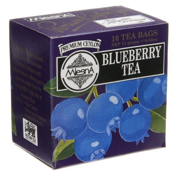 Metropolitan Tea Company Blueberry Tea Mini Pack of 10 Tea Bags Metropolitan Tea Company by Kitchen Niche