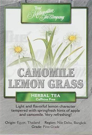 Metropolitan Tea Company Camomile Lemongrass Herb Tea 0.55lbs by Kitchen Niche