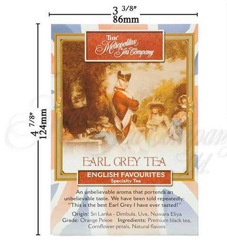 Metropolitan Tea Company Earl Grey Tea 1.1lbs by Kitchen Niche