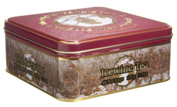 Metropolitan Tea Company Ice Wine Tea Gatsby Tin Box of 48 Tea Bags Metropolitan Tea Company by Kitchen Niche