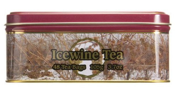 Metropolitan Tea Company Ice Wine Tea Gatsby Tin Box of 48 Tea Bags Metropolitan Tea Company by Kitchen Niche