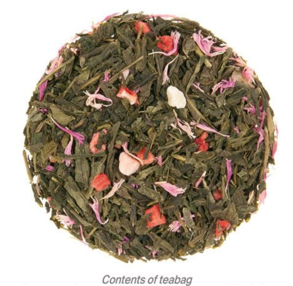 Metropolitan Tea Company METZ Long Island Strawberry 950 Iced Tea 15 Bags Metropolitan Tea Company by Kitchen Niche