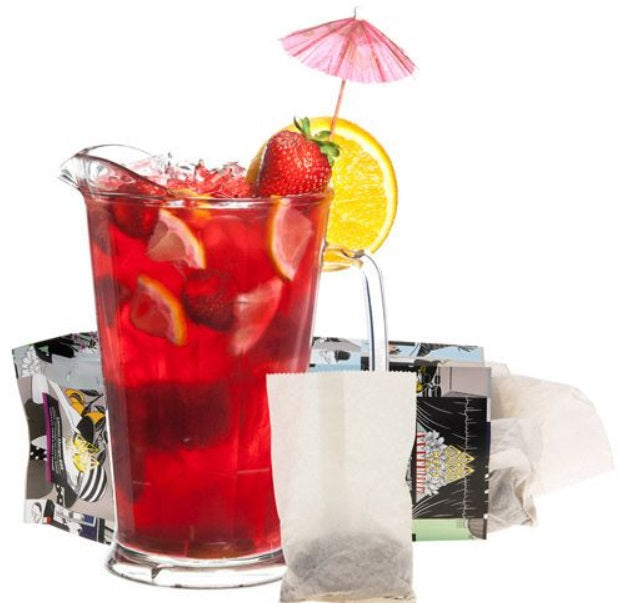 Metropolitan Tea Company METZ Strawberry Kiwi 928 Iced Tea 15 Bags Metropolitan Tea Company by Kitchen Niche
