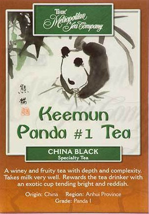 Metropolitan Tea Company Keemun Panda #1 Tea 1.1lbs by Kitchen Niche