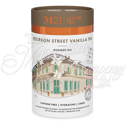Metropolitan Tea M21 Bourbon Street Vanilla Tea Can Of 24 Bags by Kitchen Niche