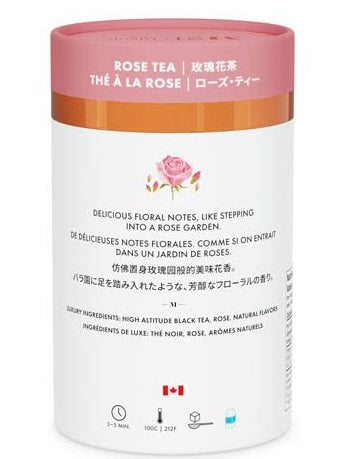 Metropolitan Tea M21 Rose Tea Can Of 24 Bags by Kitchen Niche