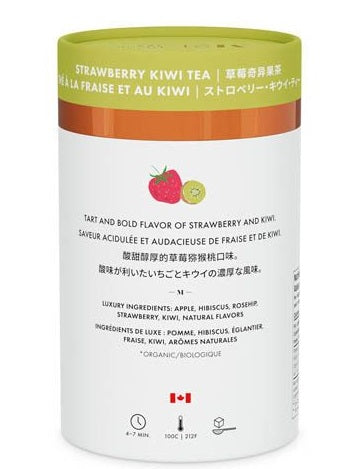 Metropolitan Tea M21 Strawberry Kiwi Tea Can Of 24 Bags by Kitchen Niche