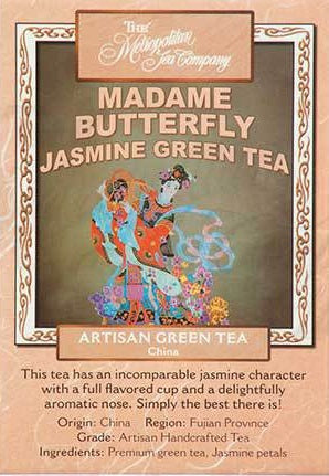 Metropolitan Tea Company Madame Butterfly Jasmine Green Tea by Kitchen Niche