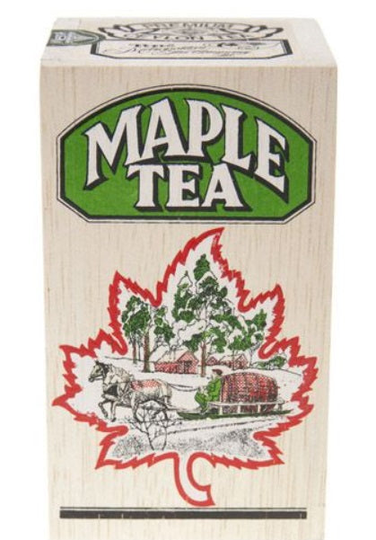Metropolitan Tea Company Maple Tea Wooden Box of 25 Metropolitan Tea Company by Kitchen Niche
