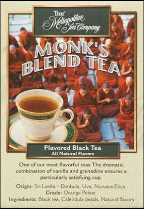 Metropolitan Tea Company Monk's Blend Tea 1.1lbs by Kitchen Niche