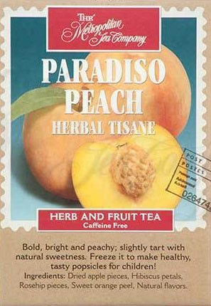 Metropolitan Tea Company Paradiso Peach Herb & Fruit Tea 1.1lbs by Kitchen Niche