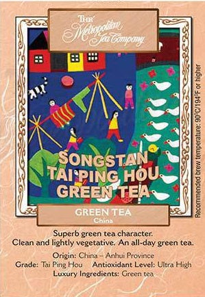 Metropolitan Tea Company Songstan Tai Ping Hou Green Tea 0.55lbs by Kitchen Niche