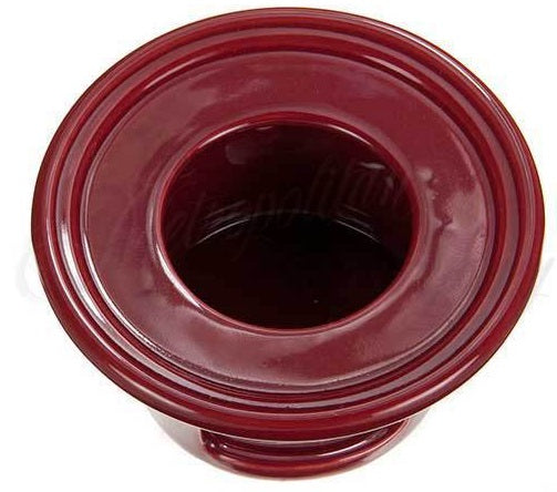 Old Amsterdam Burgundy Red Ceramic Tea Warmer by Kitchen Niche