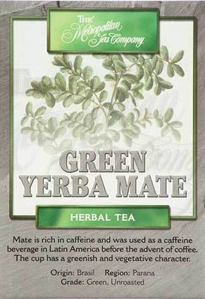 Metropolitan Tea Company Yerba Mate Green Tea 1.1lbs by Kitchen Niche