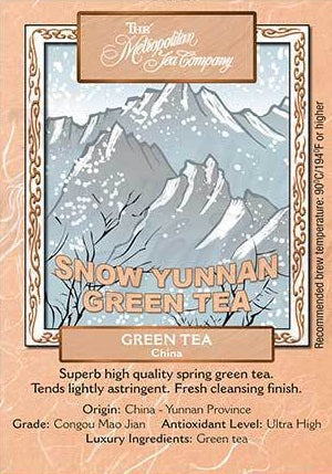 Metropolitan Tea Company Snow Yunnan Green Tea 1.1lbs by Kitchen Niche
