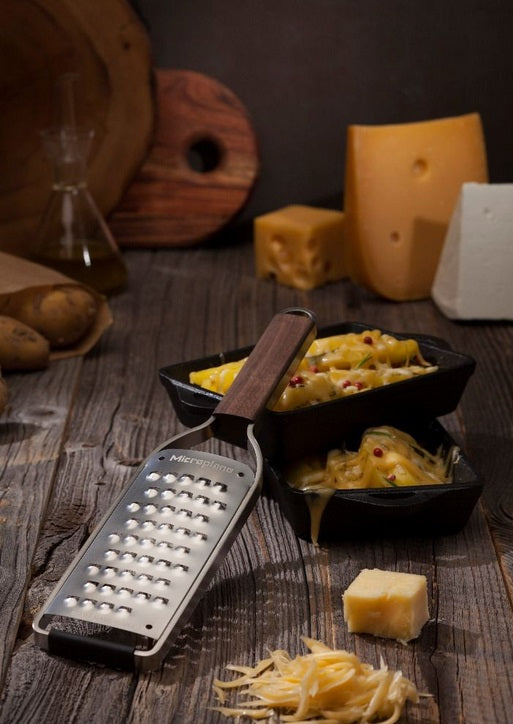 Microplane Master Series Extra Coarse Grater with Walnut Handle by Kitchen Niche