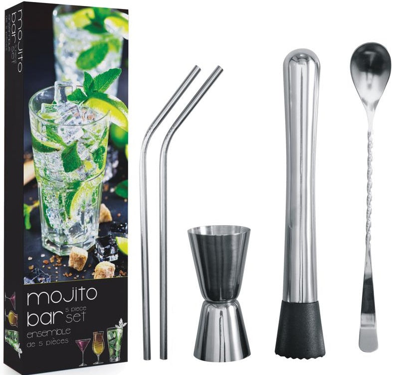 Danesco Mojito Accessory Set of 5 by Kitchen Niche