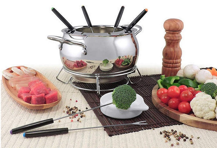 Swissmar Mont Brule Electric Meat Fondue Set by Kitchen Niche