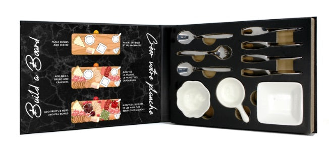 Natural Living 10-Piece Charcuterie Tool Set by Kitchen Niche