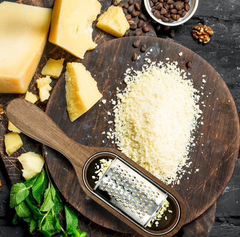 Natural Living Acacia Wood Cheese Grater Set by Kitchen Niche