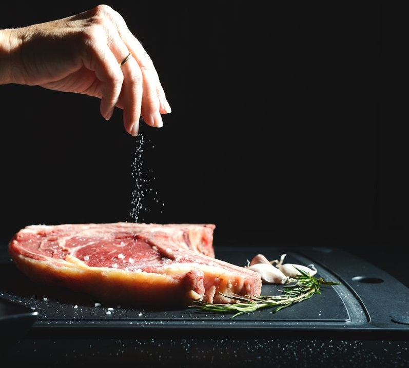 Natural Living Jade Gourmet Carving Board by Kitchen Niche