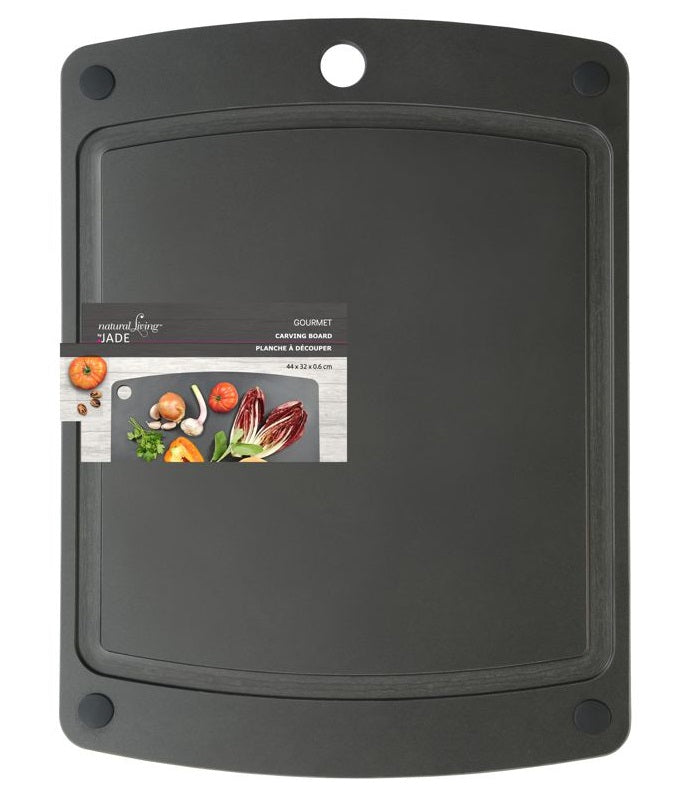 Natural Living Jade Gourmet Carving Board by Kitchen Niche