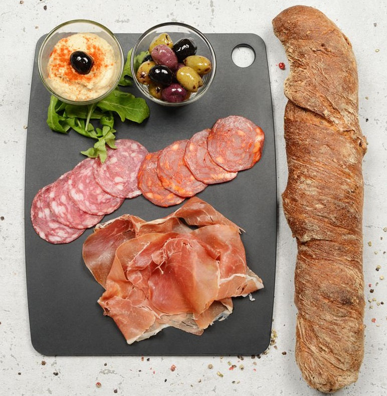 Natural Living Jade Gourmet Cutting Board by Kitchen Niche