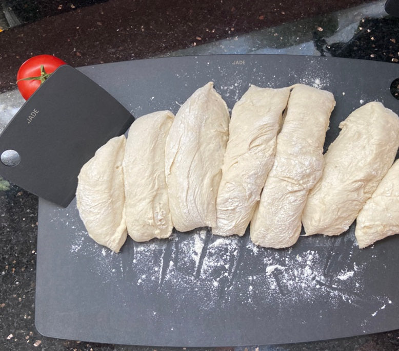 Natural Living Jade Gourmet Dough Cutter & Scraper Natural Living by Kitchen Niche