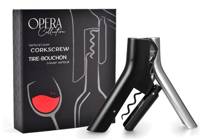 Natural Living Opera Vertical Lever Corkscrew Natural Living by Kitchen Niche