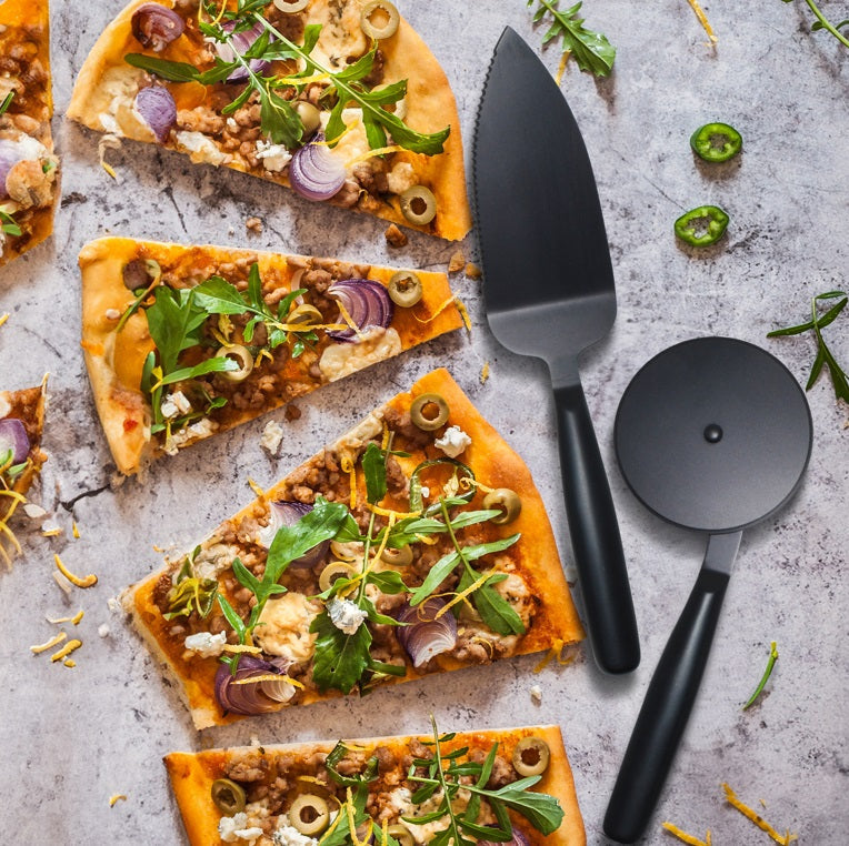 Natural Living Pizza Serving Tool Gift Set Natural Living by Kitchen Niche