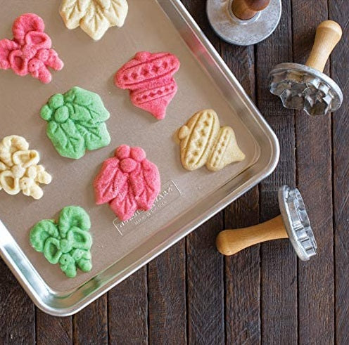 Nordic Ware Set of 3 Holiday Cookie Stamp Cut Outs by Kitchen Niche