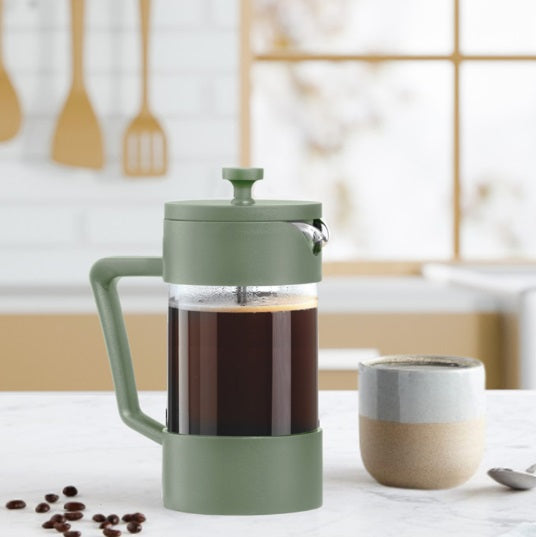 Oggi Brew 5-Cup French Press Green Oggi by Kitchen Niche