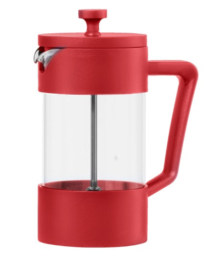 Oggi Brew 5-Cup French Press Red Oggi by Kitchen Niche