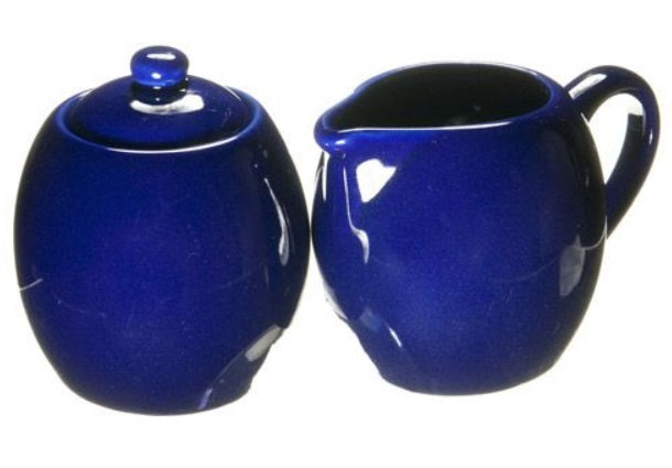 Old Amsterdam Royal Blue Milk & Sugar Set by Kitchen Niche