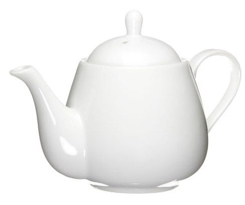 Old Amsterdam White 2-Cup Raffles Teapot by Kitchen Niche