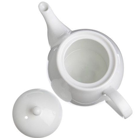 Old Amsterdam White 2-Cup Raffles Teapot by Kitchen Niche