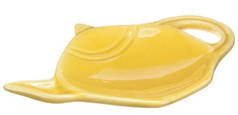 Old Amsterdam Yellow Tea Bag Holder by Kitchen Niche