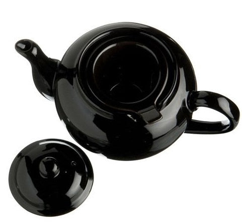 Old Amsterdam Black 3-Cup Dominion Teapot with Infuser by Kitchen Niche