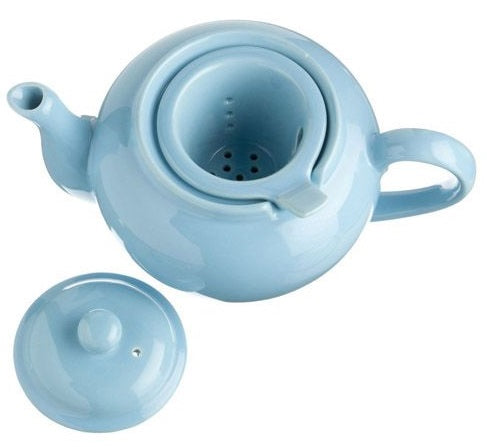 Old Amsterdam Teal 3-Cup Dominion Teapot with Infuser by Kitchen Niche