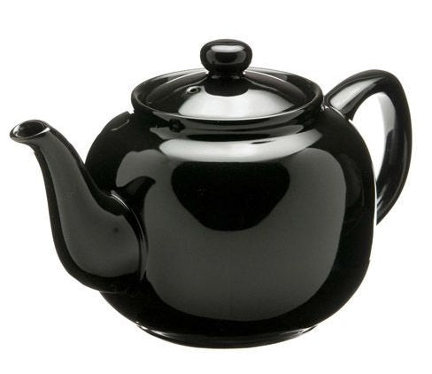 Old Amsterdam Black 6-Cup Windsor Teapot by Kitchen Niche
